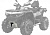 Комплект защиты днища для CFORCE 800 HO EPS NEW/800 HO EPS LTD/1000 EPS NEW/1000 EPS LTD