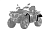 Комплект расширителей арок на CFORCE 600 EPS/ 600 ADVANCED EPS